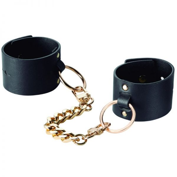 BIJOUX INDISCRETS MAZE - WIDE CUFFS BLACK