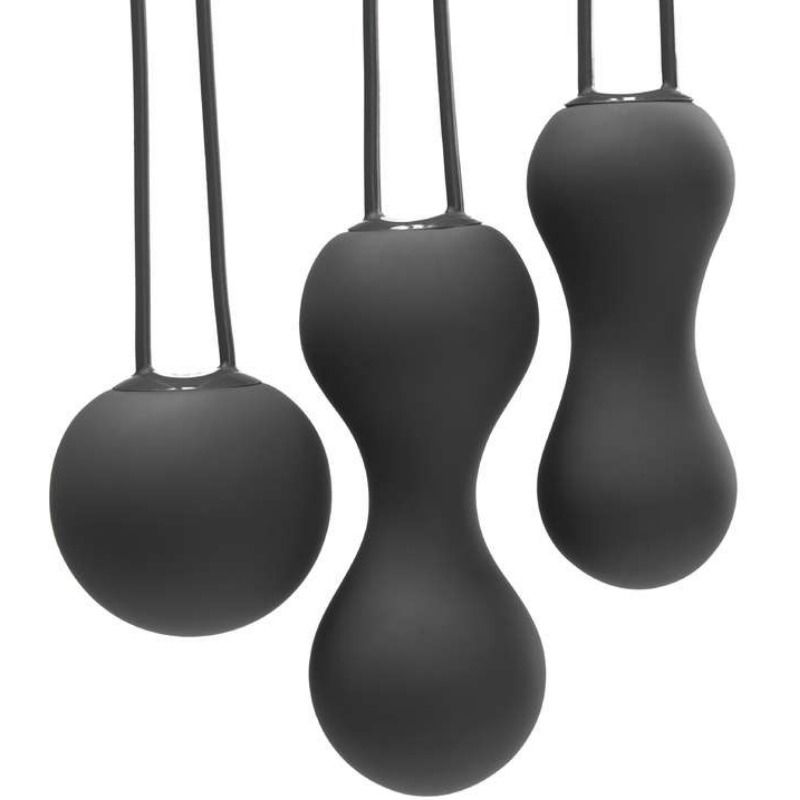JE JOUE - AMI KEGEL BALLS - BLACK - Image 2