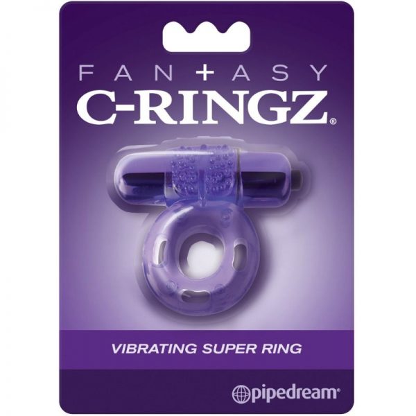 FANTASY C-RINGZ VIBRATING SUPER RING PURPLE - Image 2