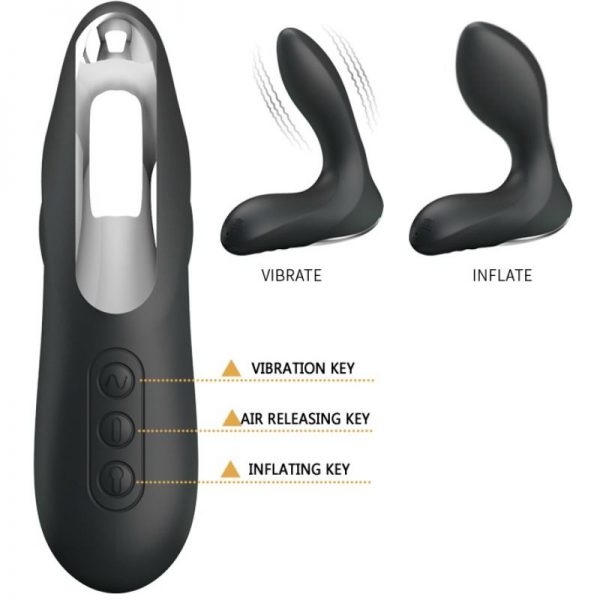 PRETTY LOVE - LEONARD INFLATABLE PROSTATIC MASSAGER WITH VIBRATION - Image 7