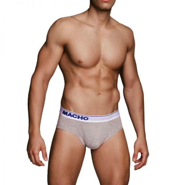 MACHO - MC088 UNDERWEAR GREY SIZE S