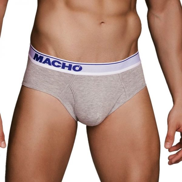 MACHO - MC088 UNDERWEAR GREY SIZE S - Image 4