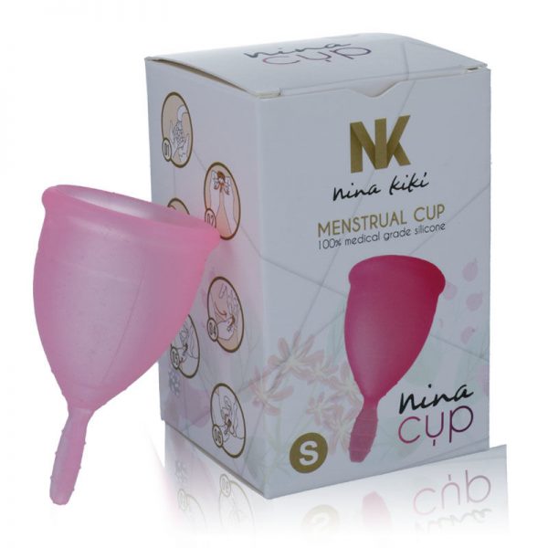 NINA KIKÃ - MENSTRUAL CUP PINK - SIZE S - Image 4