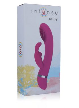 INTENSE - SUSY OSCILLATING VIBRATOR SILICONE RABBIT PINK