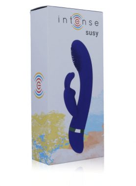 INTENSE - SUSY SILICONE RABBIT LILAC OSCILLATING VIBRATOR
