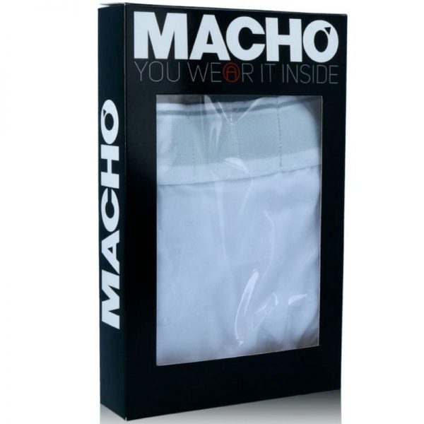 MACHO - MS077 SPORT LONG WHITE BOXER SIZE M - Image 4