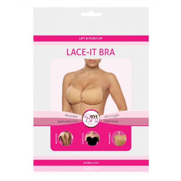 BYE-BRA - LACE-IT ENHANCEMENT PUSH-UP BLACK CUP A - Image 3