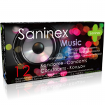 SANINEX MUSIC AROMIC CONDOMS 12 UNITS