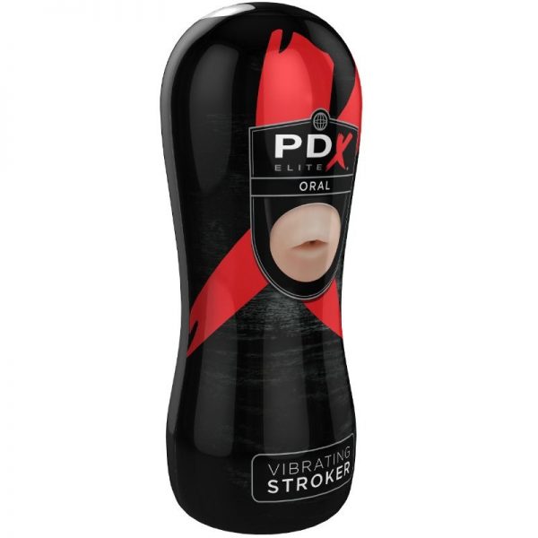 PDX ELITE - VIBRATING ORAL STROKER - Image 2