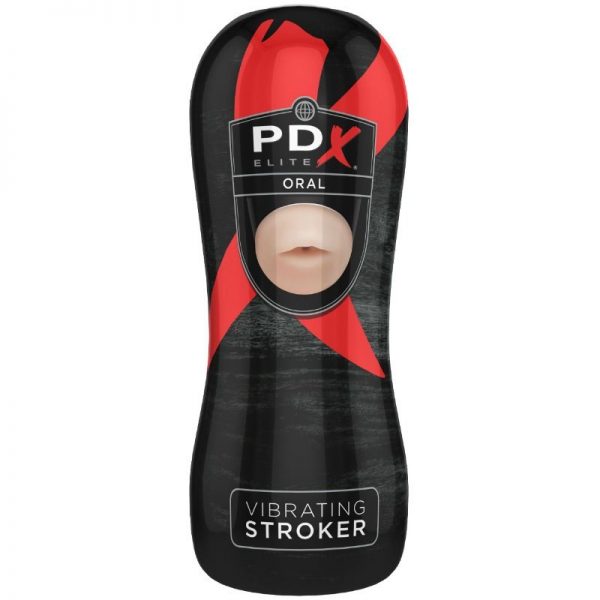 PDX ELITE - VIBRATING ORAL STROKER - Image 3