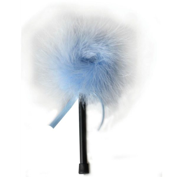 SECRETPLAY - LIGHT BLUE MARABOU DUSTER - Image 2