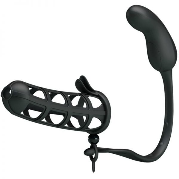 PRETTY LOVE - HERCULES 2 PENIS SHEATH VIBRATING ANAL MASSAGER - Image 4