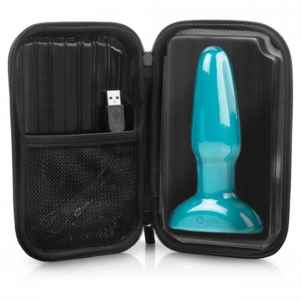 B-VIBE RIMMING REMOTE CONTROL PLUG 2 TEAL - Image 5