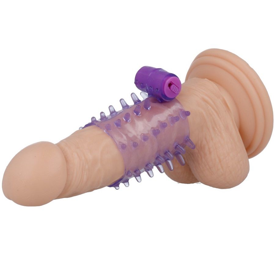 CASUAL LOVE - RING VIBRATING SLEEVE PURPLE - Image 3