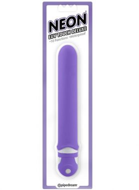 NEON LUV TOUCH DELUXE VIBRATOR PURPLE