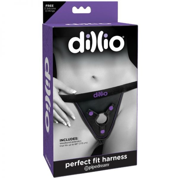 DILLIO PERFECT FIT HARNESS PURPLE