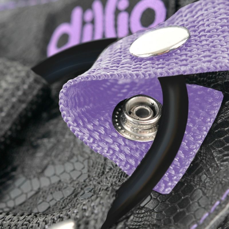 DILLIO - 7 INCH STRAP-ON SUSPENDER HARNESS SET - Image 4