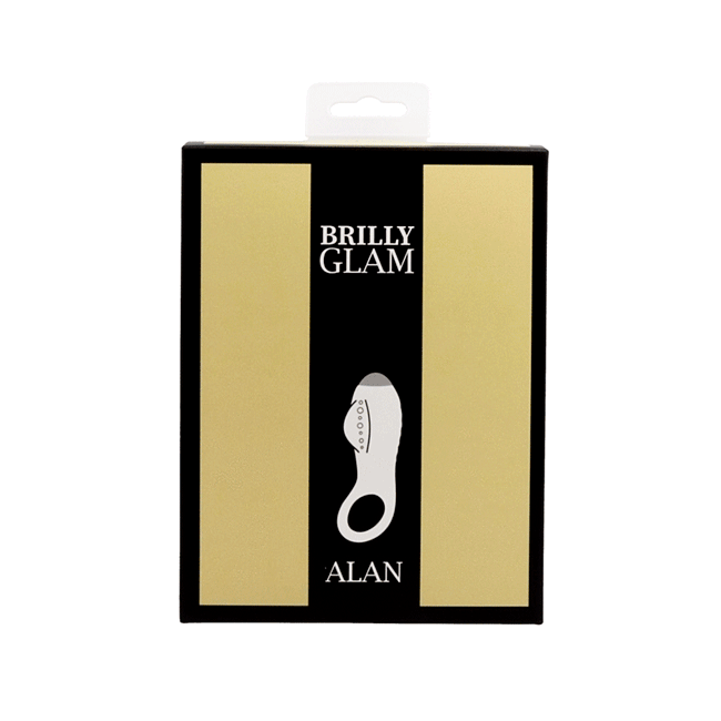 BRILLY GLAM ALAN COCK RING LUXE BLACK - Image 11