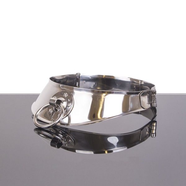 METAL HARD - RESTRAINT COLLAR WITH RING - Image 2