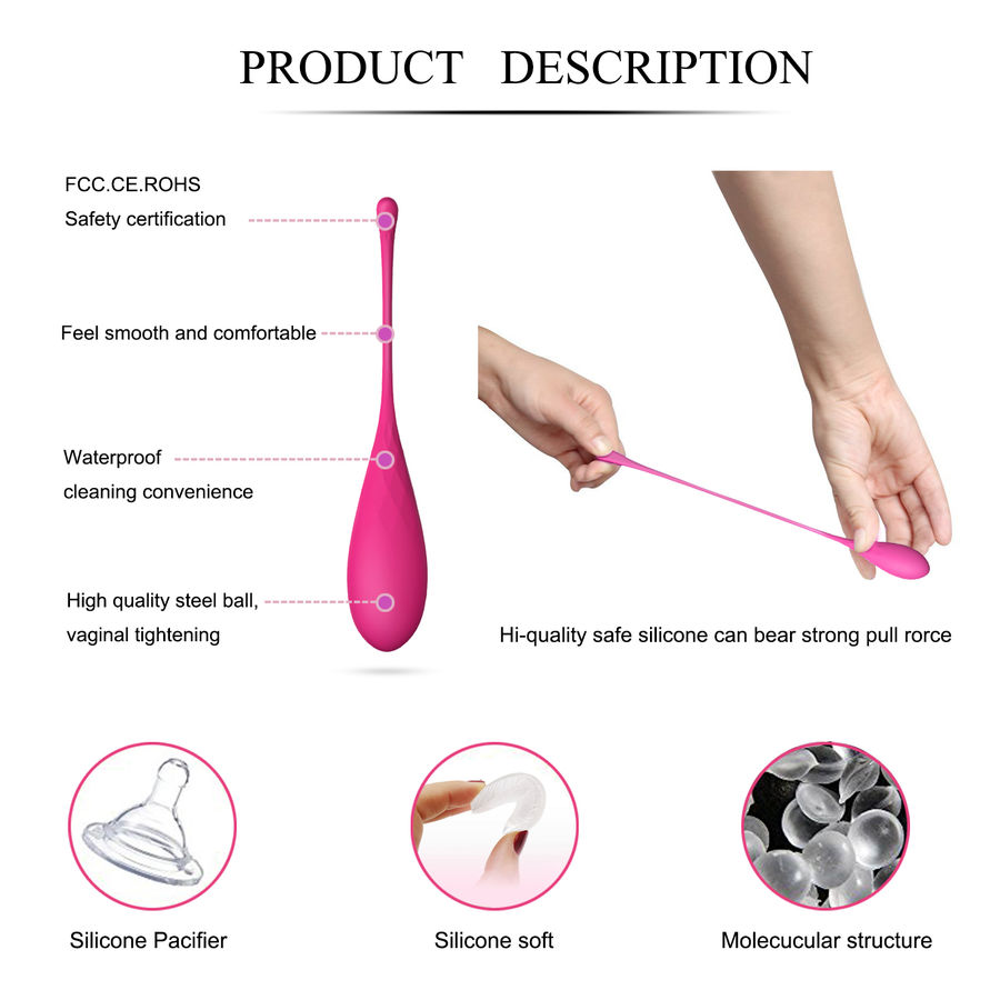 LESLIE - KEGEL FIT PELVIC MUSCLE TRAINING SET 6 WEIGHTS - Image 11