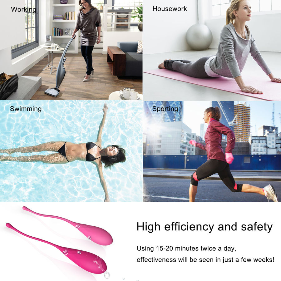 LESLIE - KEGEL FIT PELVIC MUSCLE TRAINING SET 6 WEIGHTS - Image 12