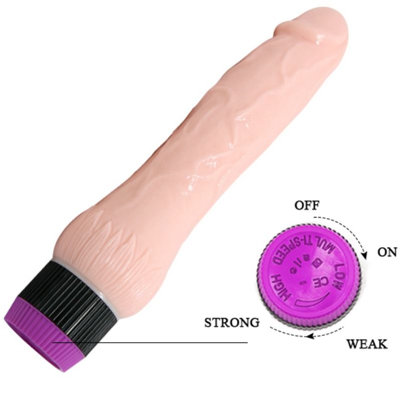 BAILE - ADOUR CLUB REALISTIC VIBRATOR WIDE BASE 22 CM - Image 6