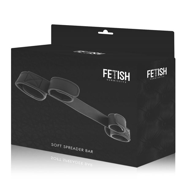 FETISH SUBMISSIVE - BONDAGE SPREADER BAR WITH NOPRENE LINING - Image 8