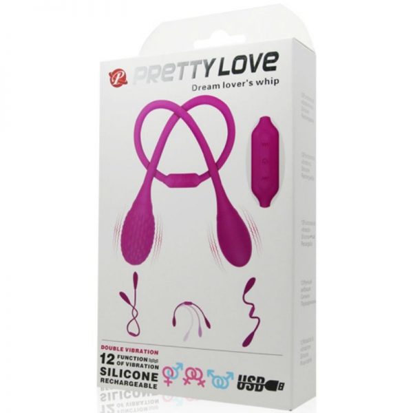 PRETTY LOVE - UNISEX STIMULATOR DREAM LOVERS WHIP 2 - Image 10