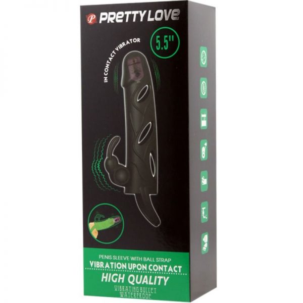 PRETTY LOVE - SILICONE COVER WITH VIBRATION 14 CM 2.0 - Image 8