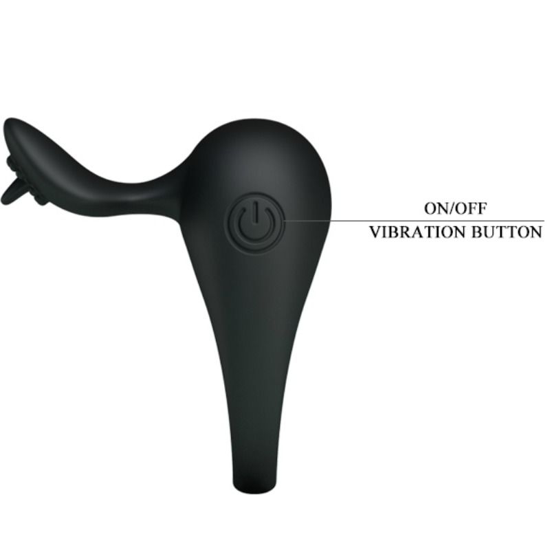PRETTY LOVE - VIBRATING RING WITH TONGUE - Image 3