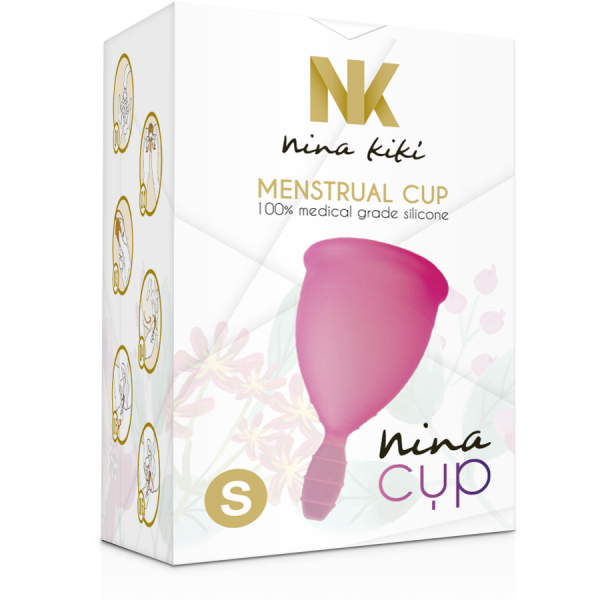 NINA KIKÃ - MENSTRUAL CUP PINK - SIZE S - Image 6