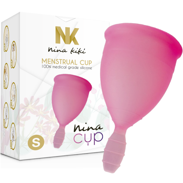 NINA KIKÃ - MENSTRUAL CUP PINK - SIZE S - Image 7