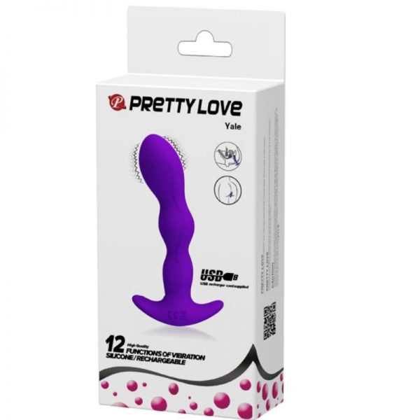 PRETTY LOVE - ANAL MASSAGER 12 LILAC VIBRATION MODES - Image 4