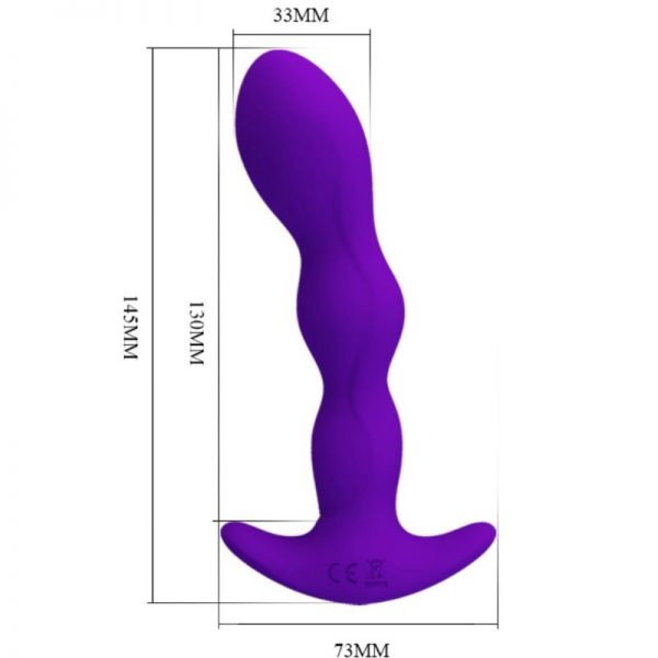 PRETTY LOVE - ANAL MASSAGER 12 LILAC VIBRATION MODES - Image 6