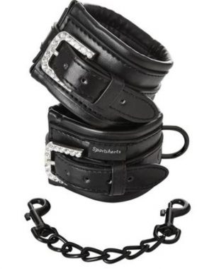 SPORTSHEETS BLING CUFFS SINCERELY