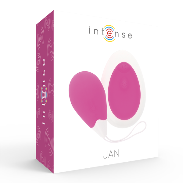 INTENSE - JAN EGG VIBRATOR REMOTE CONTROL PINK - Image 7