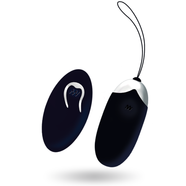 INTENSE - FLIPPY II VIBRATING EGG WITH REMOTE CONTROL BLACK - Image 3