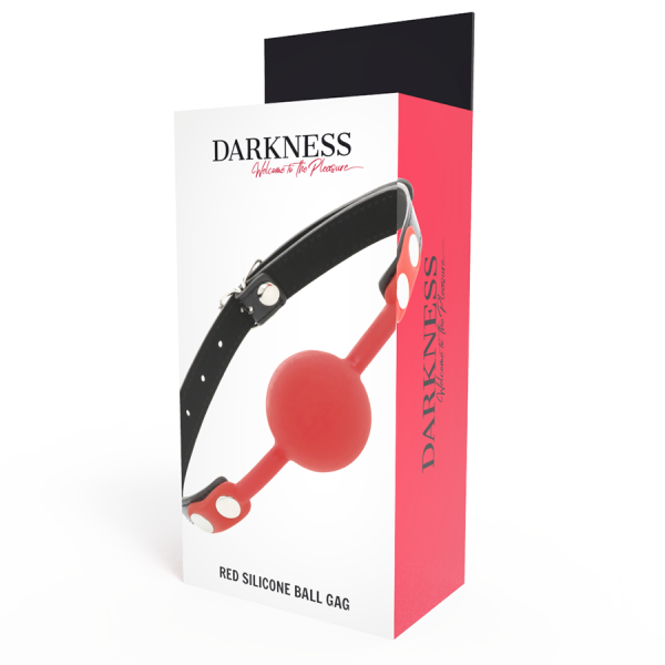 DARKNESS - RED SILICONE GAG - Image 2