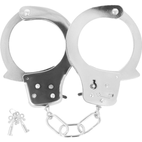 DARKNESS - METAL ANKLE HANDCUFFS WITH KEYS - Image 3