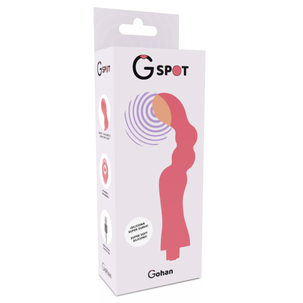 G-SPOT - GOHAH VIBRATOR LIGHT RED - Image 3