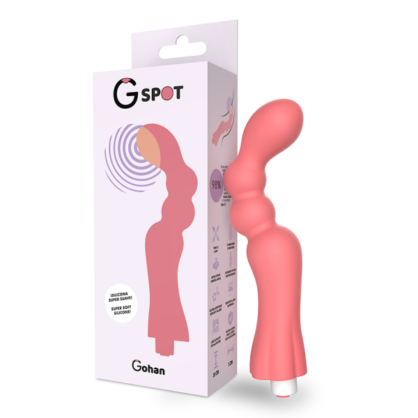 G-SPOT - GOHAH VIBRATOR LIGHT RED - Image 4