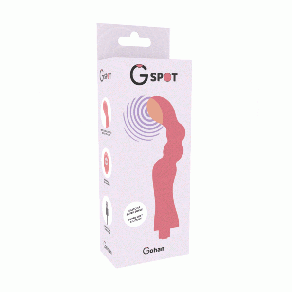 G-SPOT - GOHAH VIBRATOR LIGHT RED - Image 6