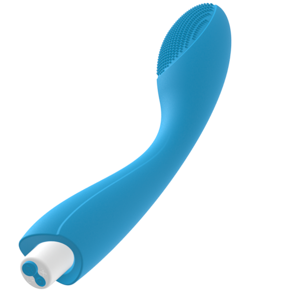 G-SPOT - GYLBERT TURQUOISE BLUE G-SPOT VIBRATOR - Image 4