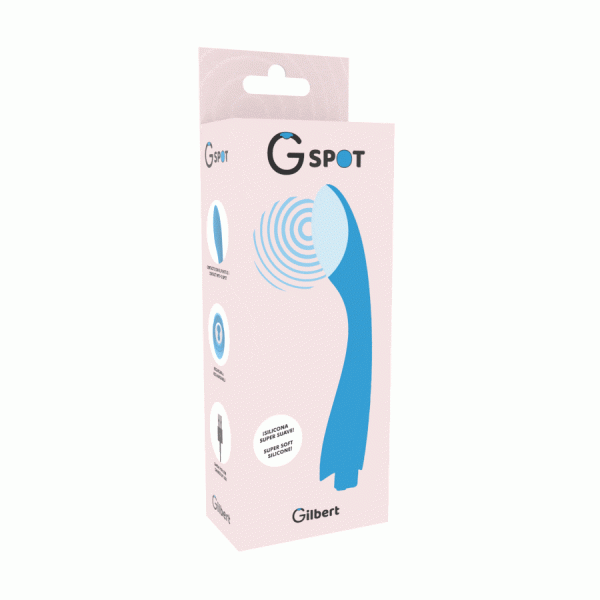 G-SPOT - GYLBERT TURQUOISE BLUE G-SPOT VIBRATOR - Image 5