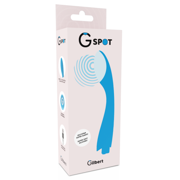 G-SPOT - GYLBERT TURQUOISE BLUE G-SPOT VIBRATOR - Image 6