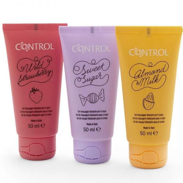 CONTROL MASSAGE GEL 3 UNITS 50 ML