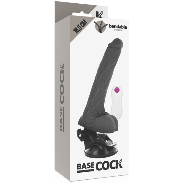 BASECOCK - REALISTIC ARTICULABLE REMOTE CONTROL BLACK 18.5 CM -O- 4 CM - Image 5