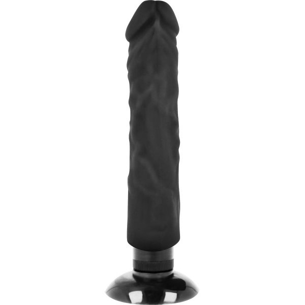 BASECOCK - REALISTIC VIBRATOR 2-1 BLACK 20 CM -O- 4 CM - Image 2