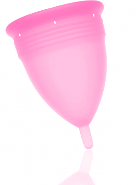 STERCUP - FDA SILICONE MENSTRUAL CUP PINK - SIZE S