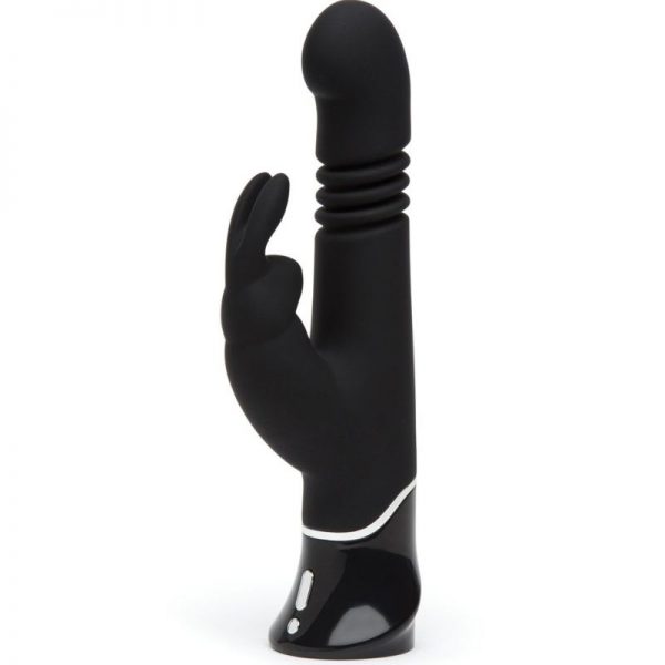 FIFTY SHADES OF GREY GREEDY GIRL RECHARGEABLE THRUSTING G-SPOT RABBIT